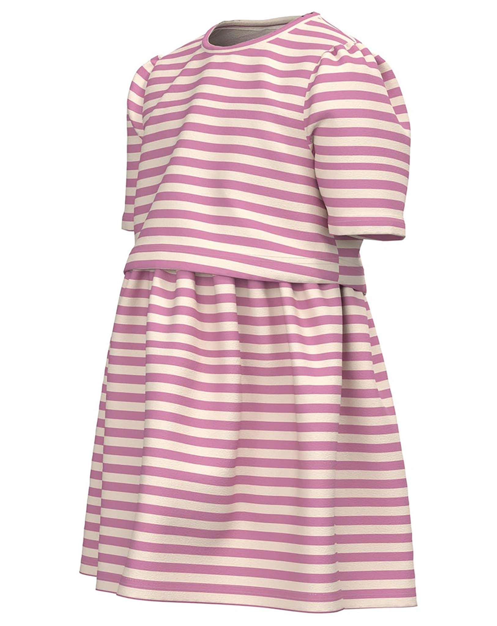 Kurzarmkleid NMFJIA in smoky grape