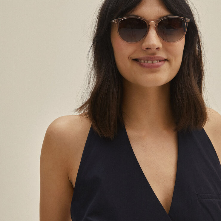 Pilgrim VANILLE sunglasses light brown/gold Brun
