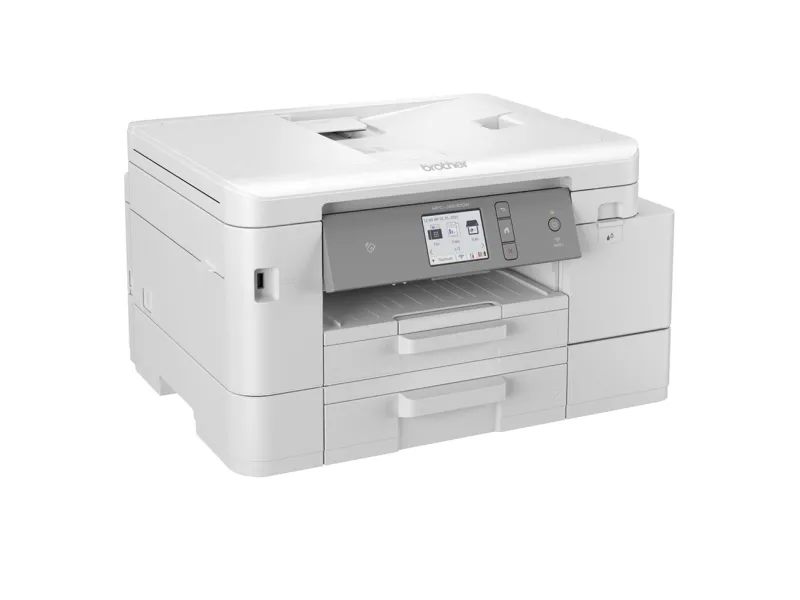 Brother MFC-J4540DW - Multifunktionsprinter - farve - blækprinter - A4 (210 x 297 mm) (original) - A4/Legal (medie) - op til 13 spm (kopiering) - op til 20 spm (udskriver) - 150 ark - 14.4 Kbps - USB 2.0, LAN, Wi-Fi(n), NFC