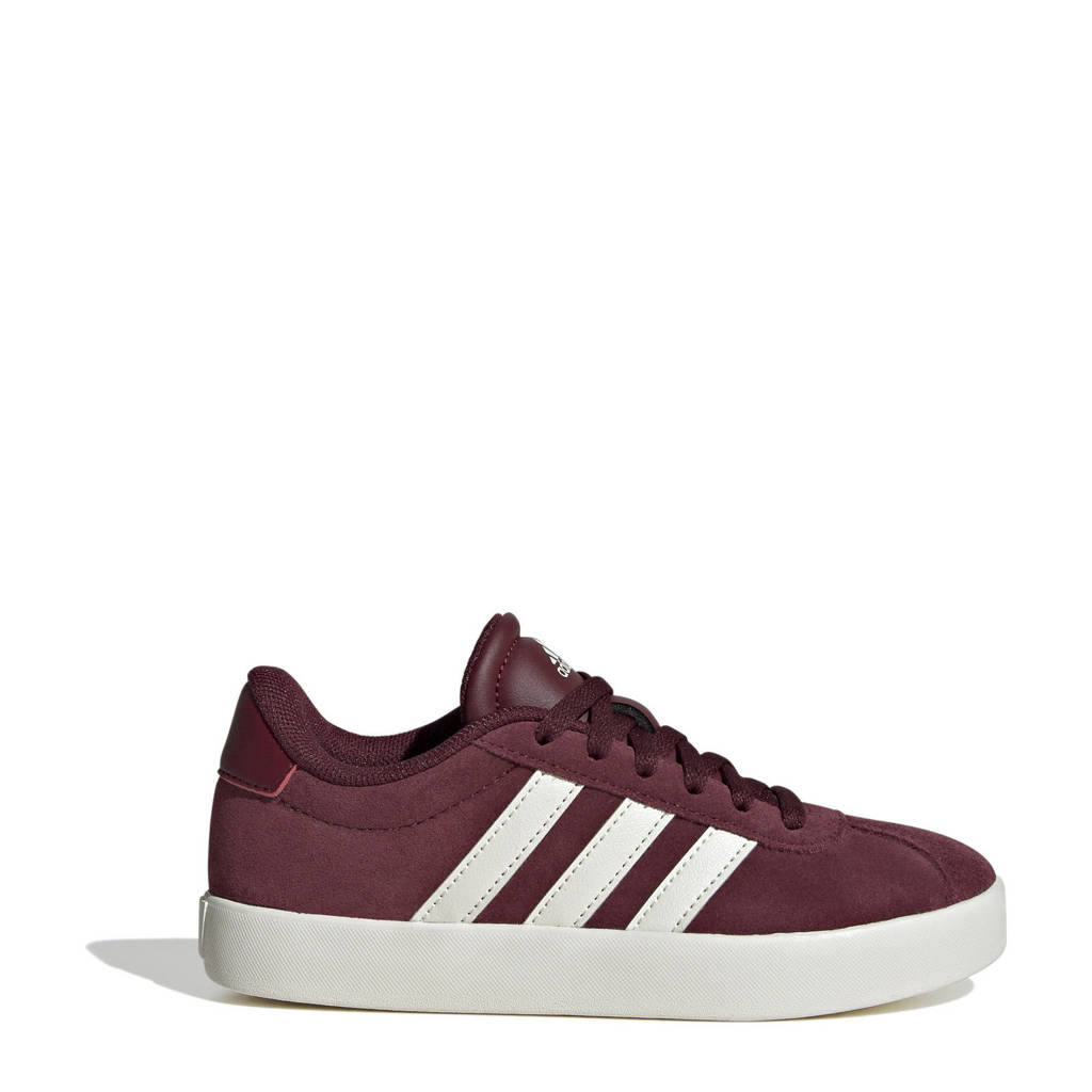 adidas VL Court 3.0 sneakers donkerrood/wit