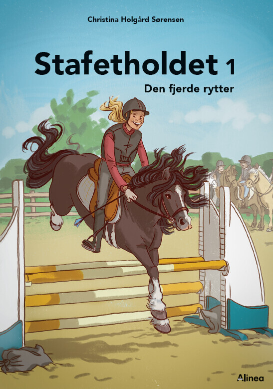 Stafetholdet, Den Fjerde Rytter, Rød Læseklub - Christina Holgård Sørensen - Bog