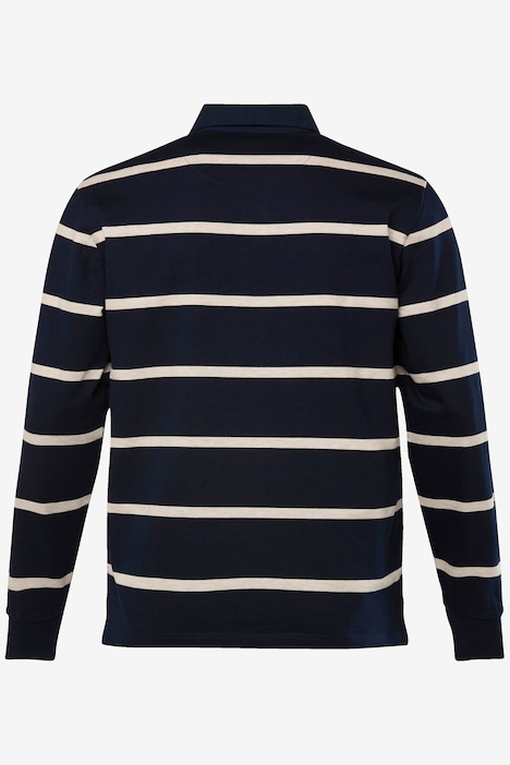 Rugby-Sweater, Ringel, Web-Kragen