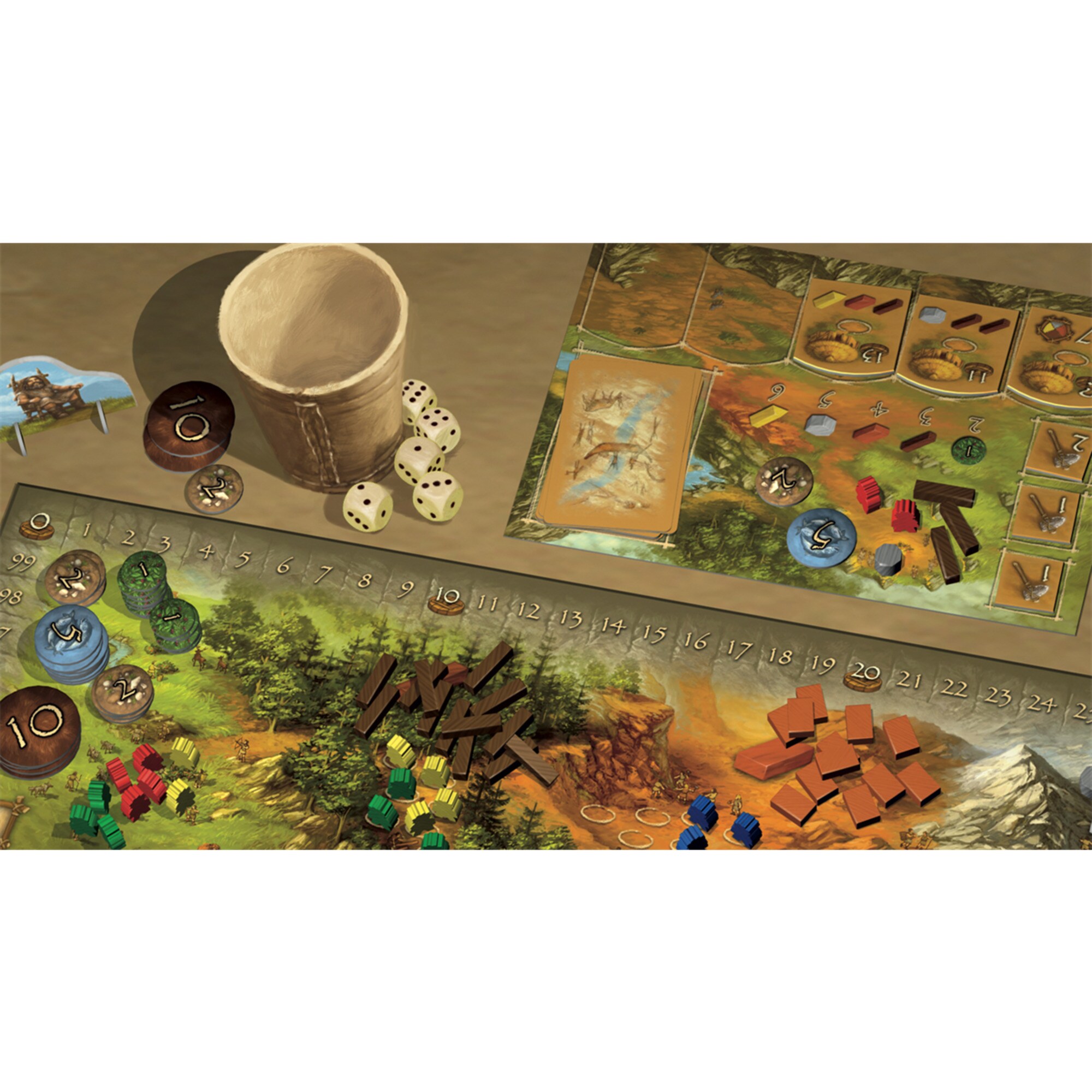 Asmodee Brettspiel Stone Age: Das Ziel ist dein Weg