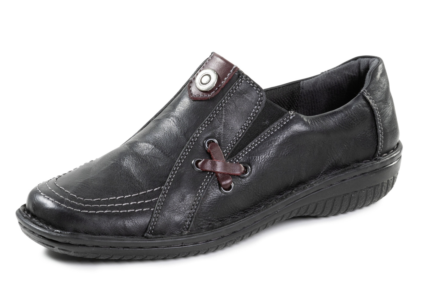 ELENA EDEN-Slipper aus Nappaleder