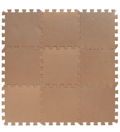 BabyDan Spielmatten - 90x90 cm - Cappuccino