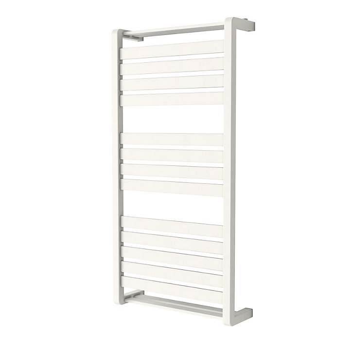 Sèche-serviettes eau chaude GoodHome Loreto vertical blanc 546 W