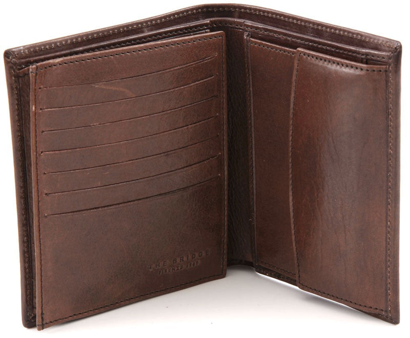 The Bridge Story Uomo Billfold 14CC Bruin