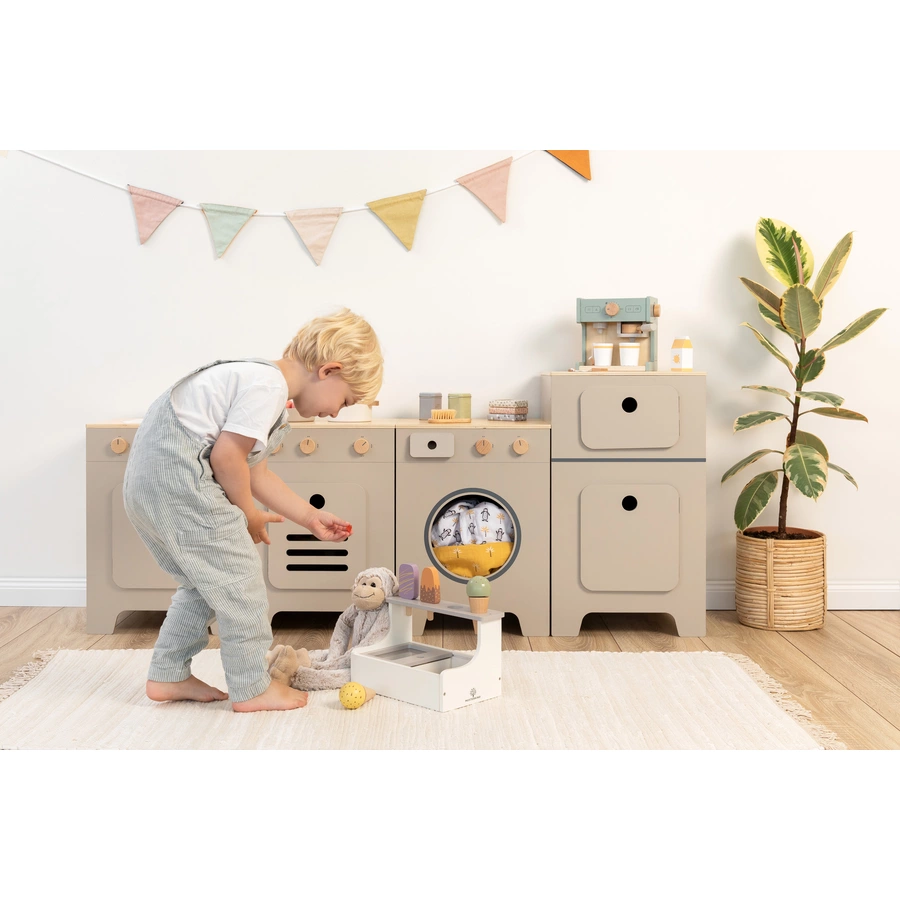 MUSTERKIND® Kühlschrank Mix & Match, warmgraunatur