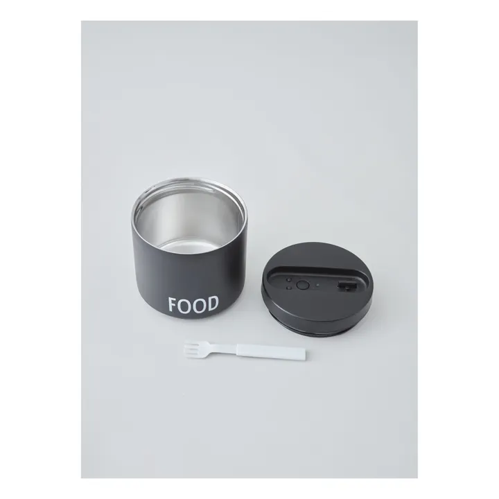 Design Letters Lunch Box thermique | Noir