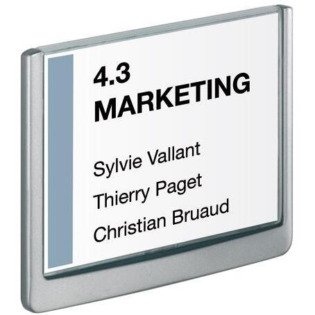 Plaque murale 13 x 17 cm Click Sign Durable