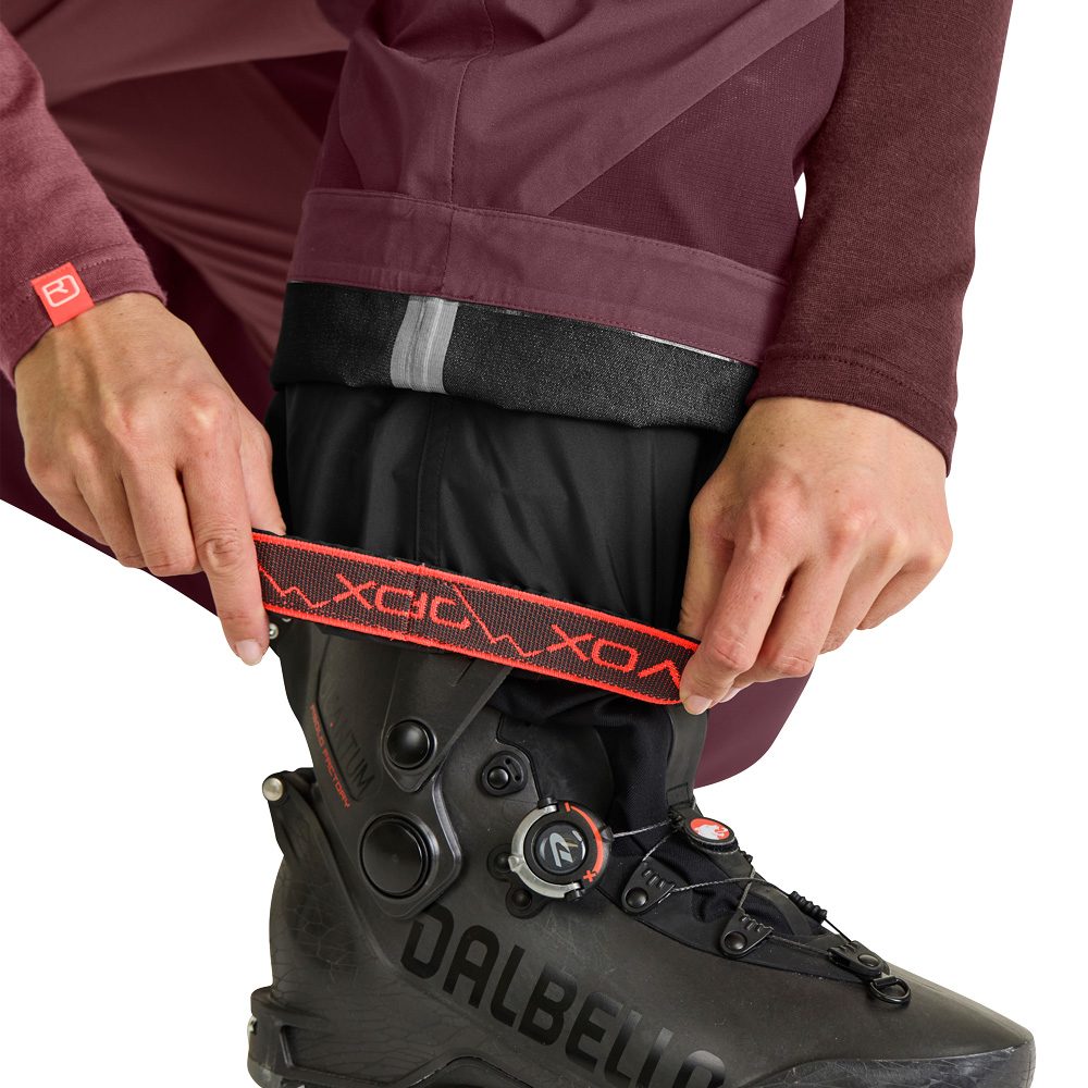 ORTOVOX 3L Guardian Shell Freeride-Hose Damen winetasting