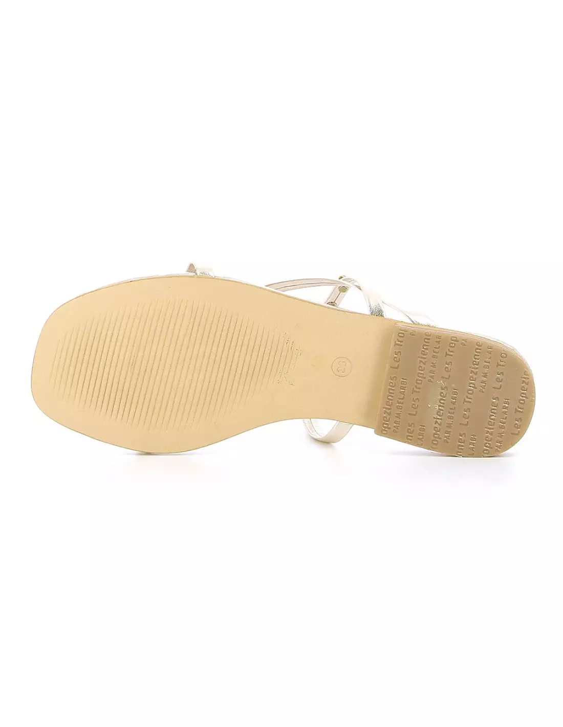 LES TROPEZIENNES DINJO - Sandales & nu-pieds Or