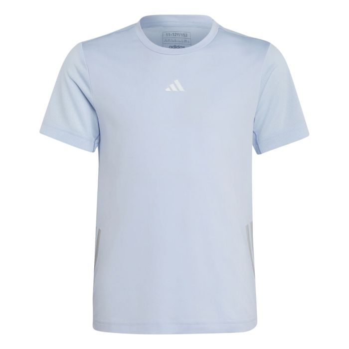 adidas Junior T-shirts Run 3S Tee Blå