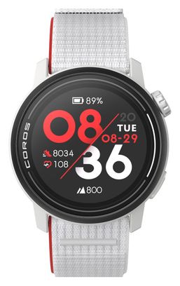 Montre GPS Coros Pace 3 Nylon Chalk - Blanc