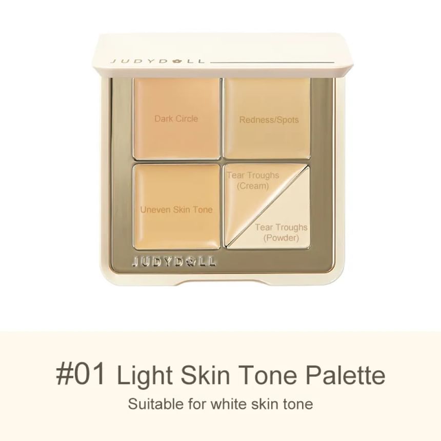 Judydoll - 5 Shades Concealer Palette - 3 kleuren