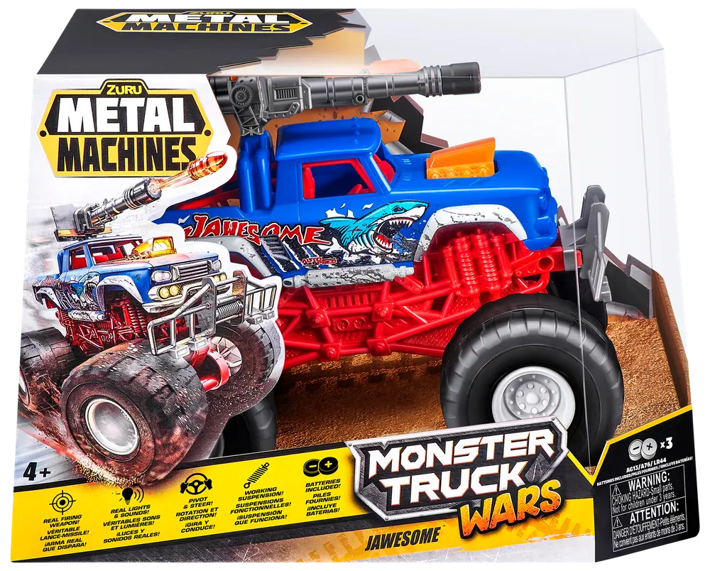 Metal Machines Monster Wheels - assorterede designs
