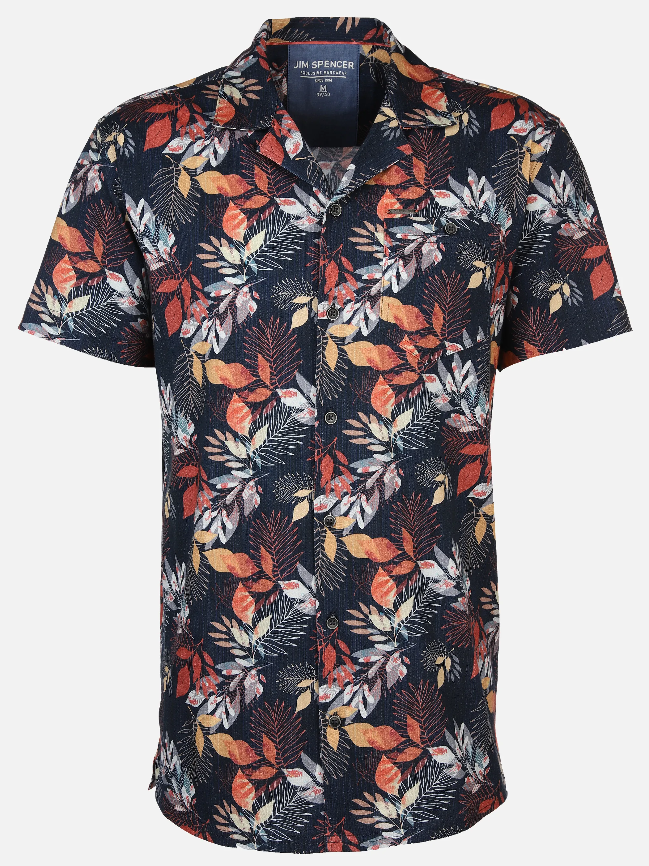 Herren Freizeithemd mit Alloverprint