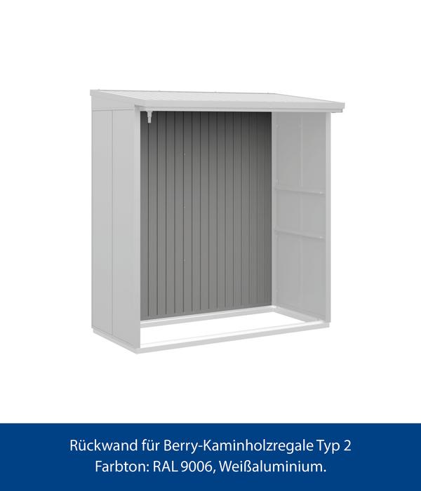 Hörmann Rückwand für Berry-Kaminholzregal