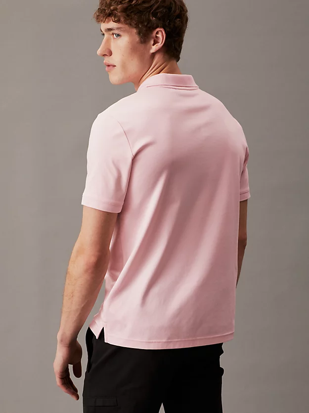 Camisa polo de corte justo