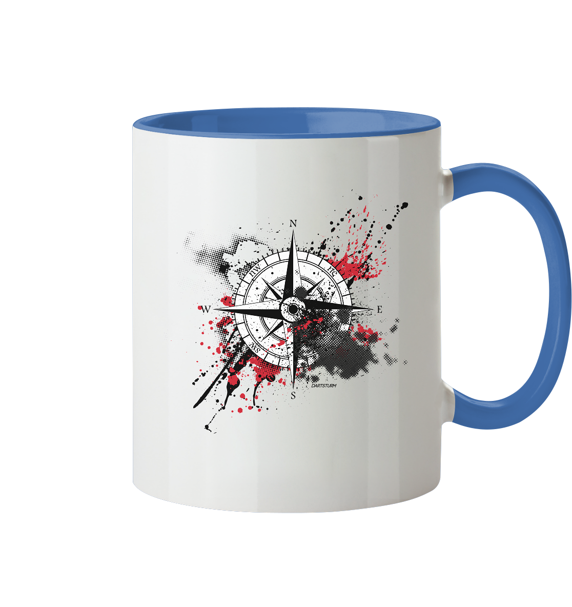 DartSturm - Navigator - Tasse zweifarbig