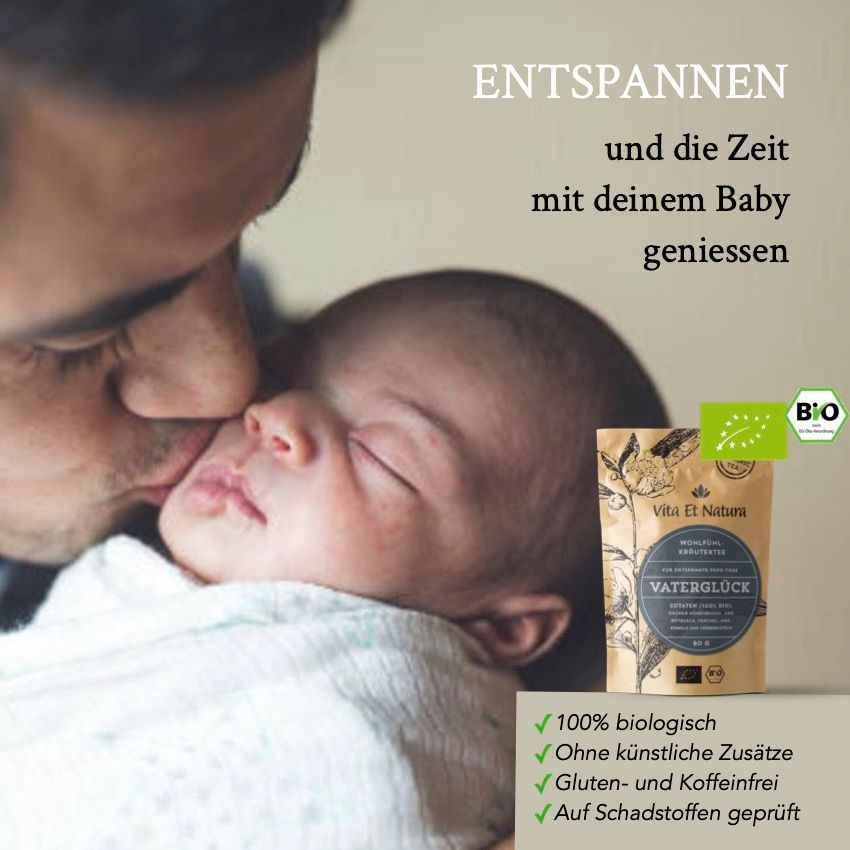 Vaterglück Biotee - Geschenk zum Vaterschaft - Vita Et Natura® Teemanufaktur