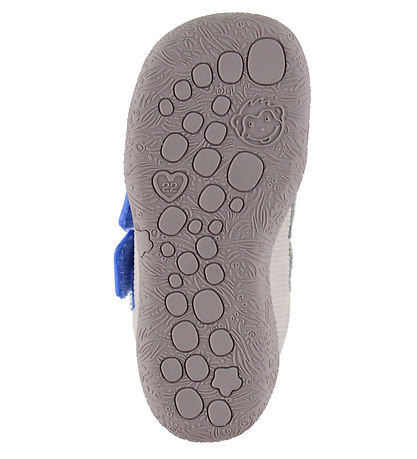 Affenzahn Lauflernschuh - Leather Walky Dog - Grau