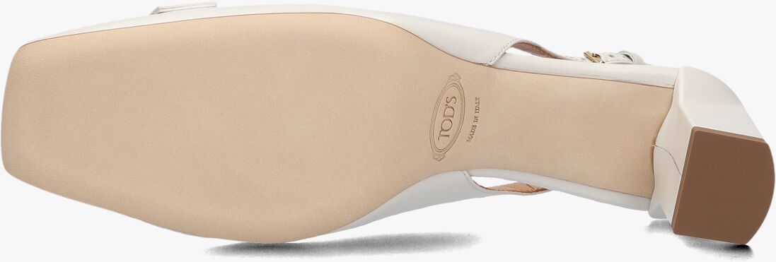 witte tod's pumps barretta attacchi