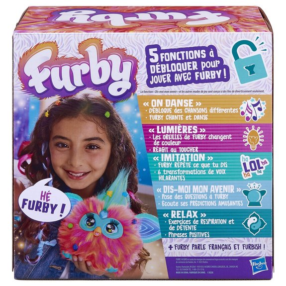 Peluche Furby corail