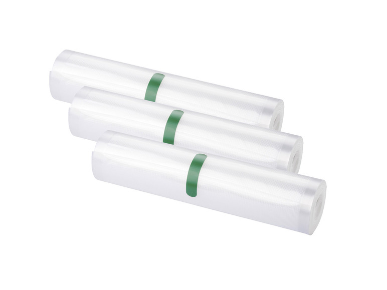 3 folierollen voor vacumeermachine 20 cm