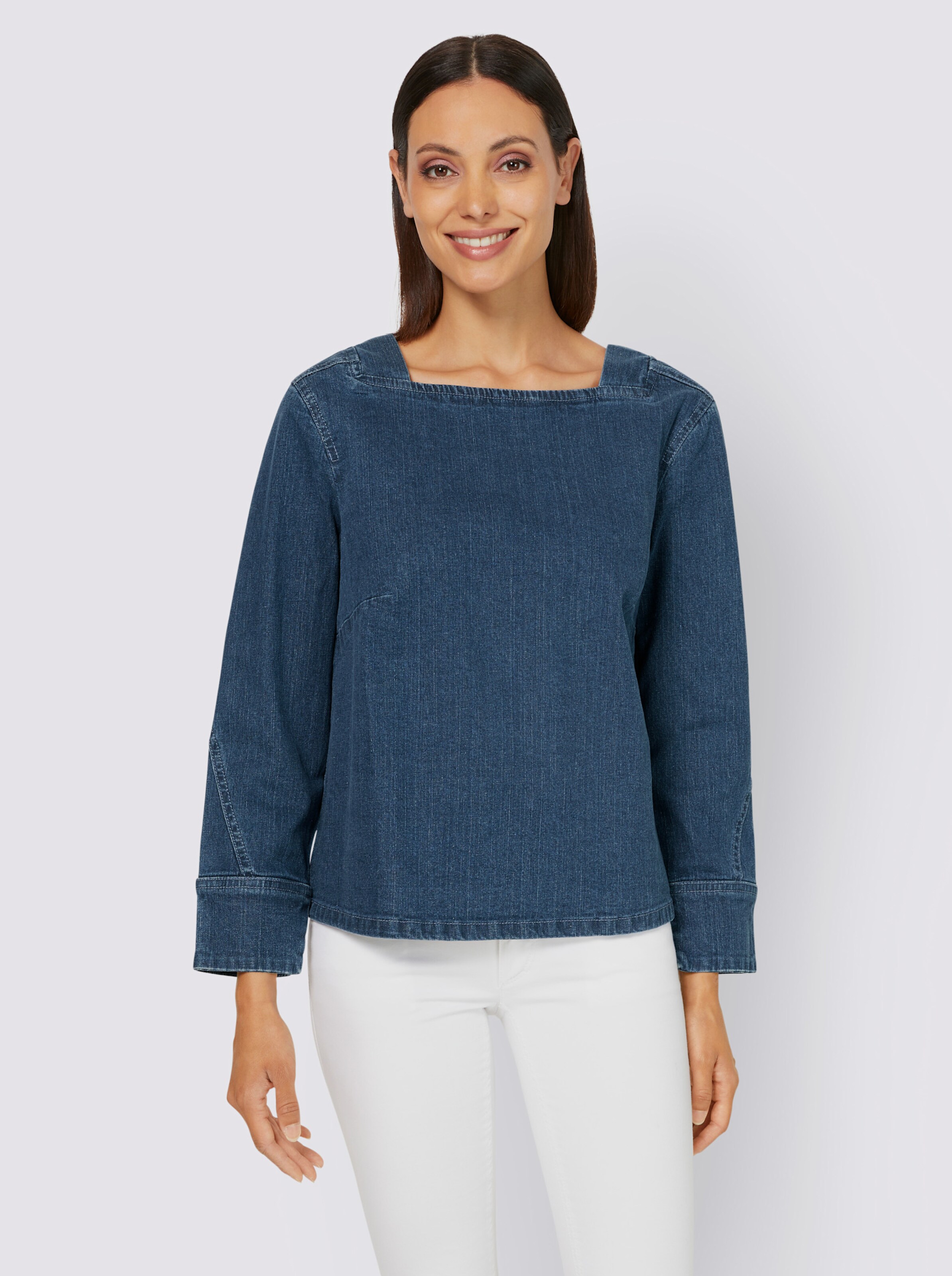 Jeansbluse