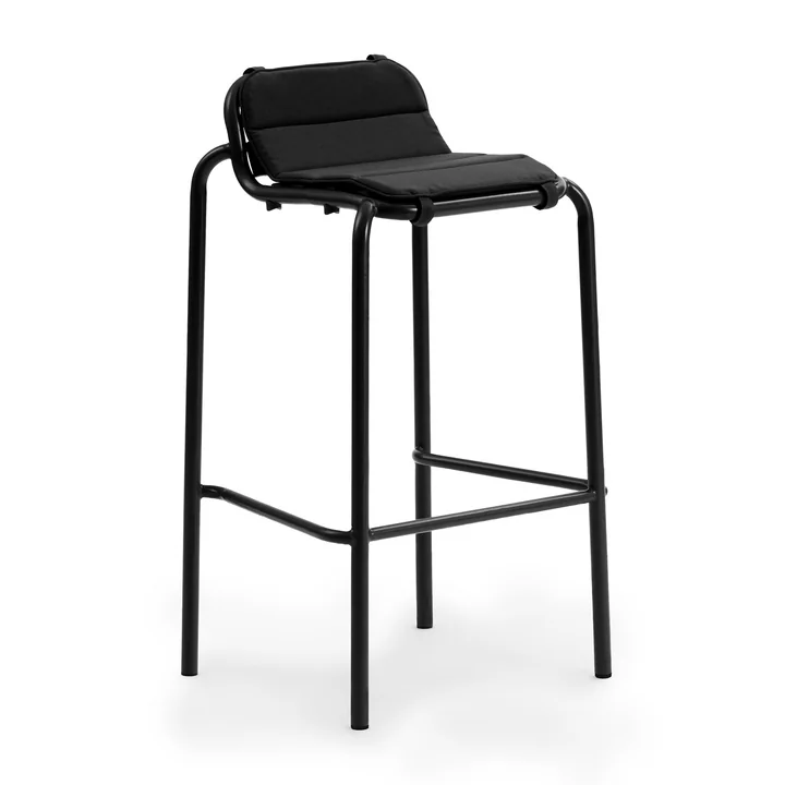 Normann Copenhagen - Vig Barstuhl Sitzauflage, schwarz