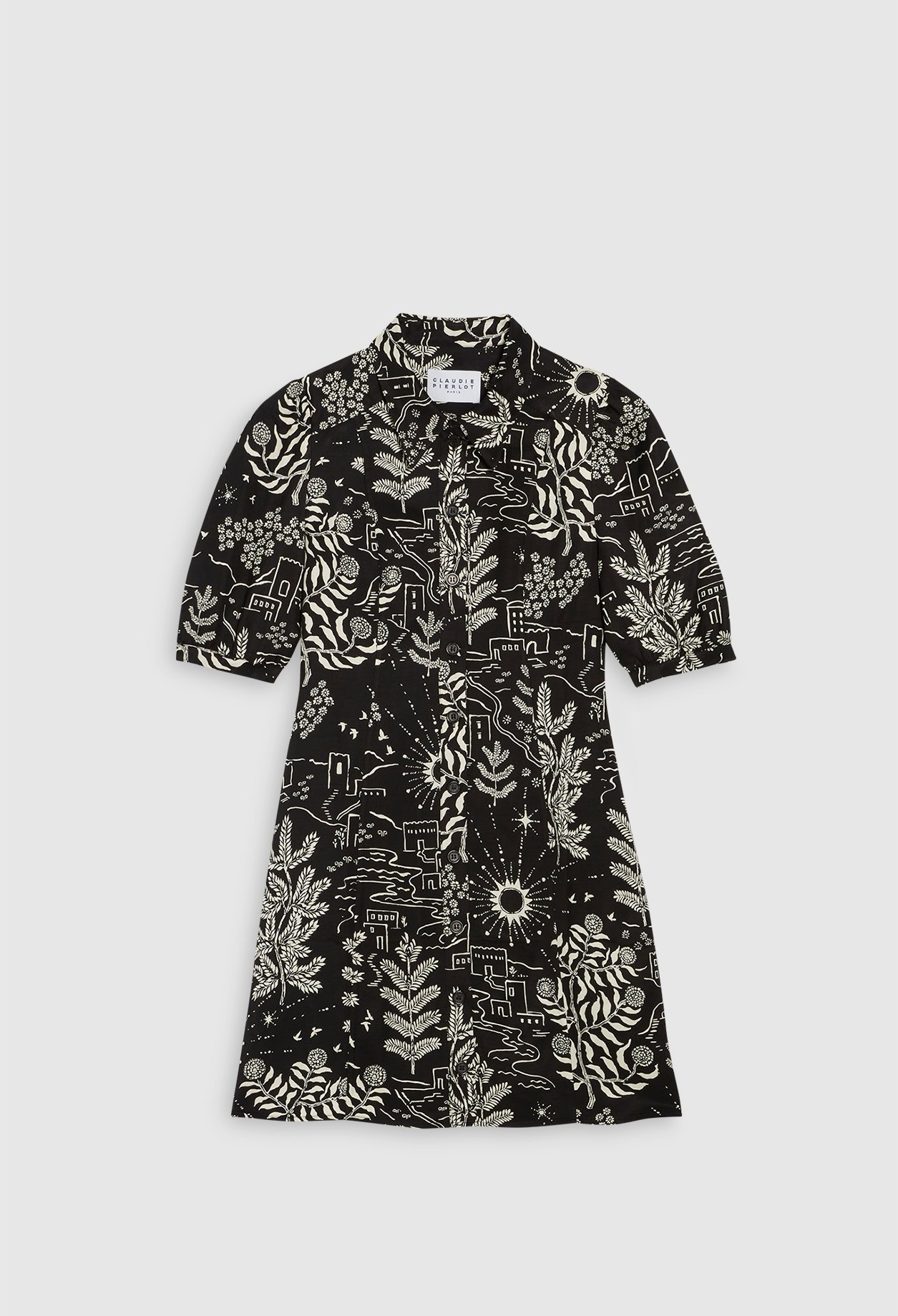 Robe &agrave; motifs