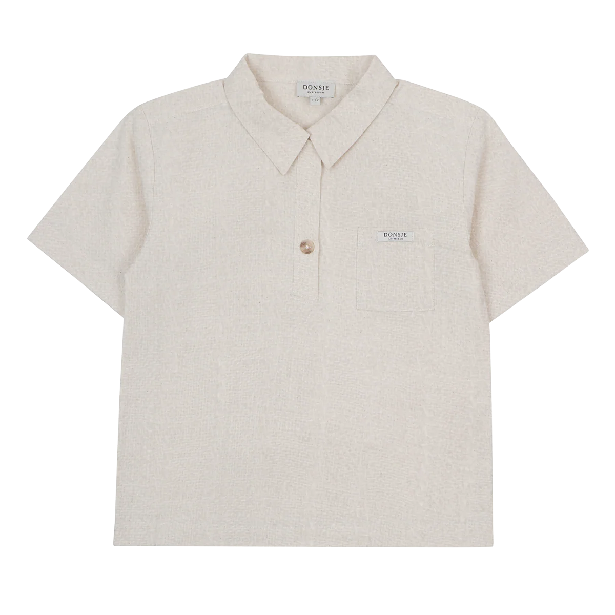 Fortt Shirt | Warm White Melange