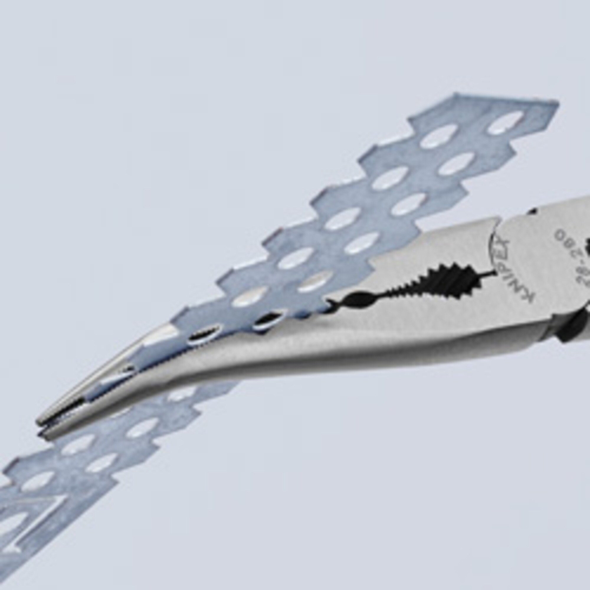 Knipex Greifzange Montierzange gebogen 45°, 2881280