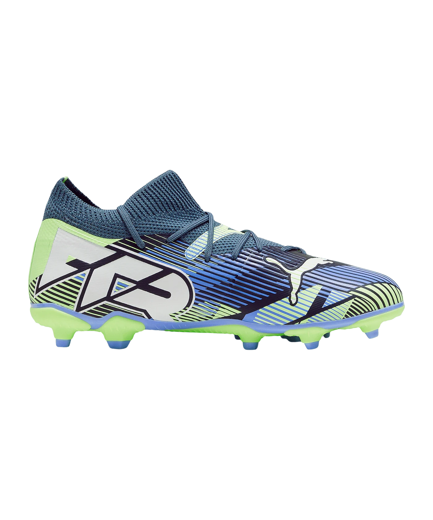 PUMA FUTURE 7 Match FG/AG Lights Out Jr Kids Grau Weiss F03