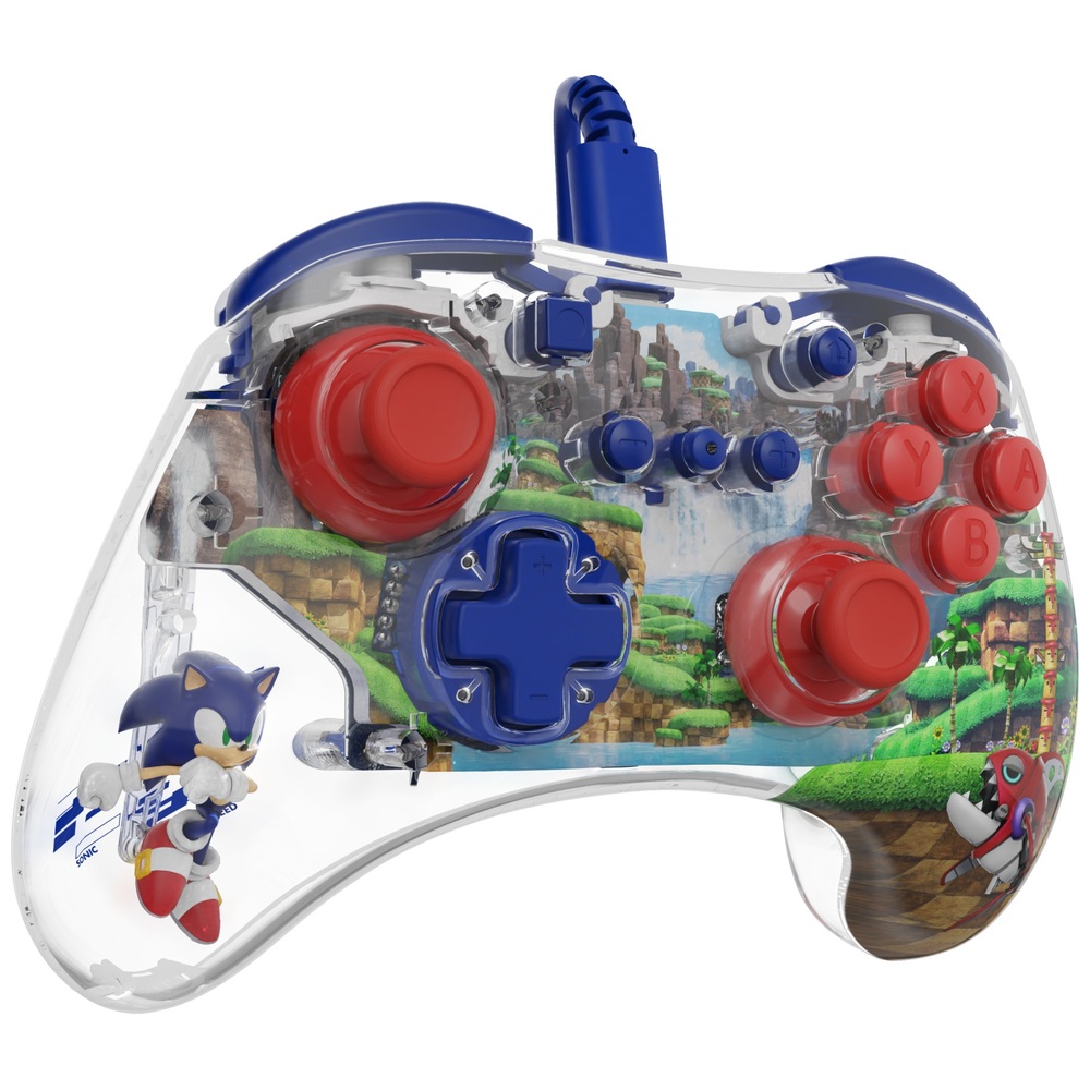 PDP Gaming Nintendo Switch Wired REALMz™ Controller - Sonic Green Hill Zone