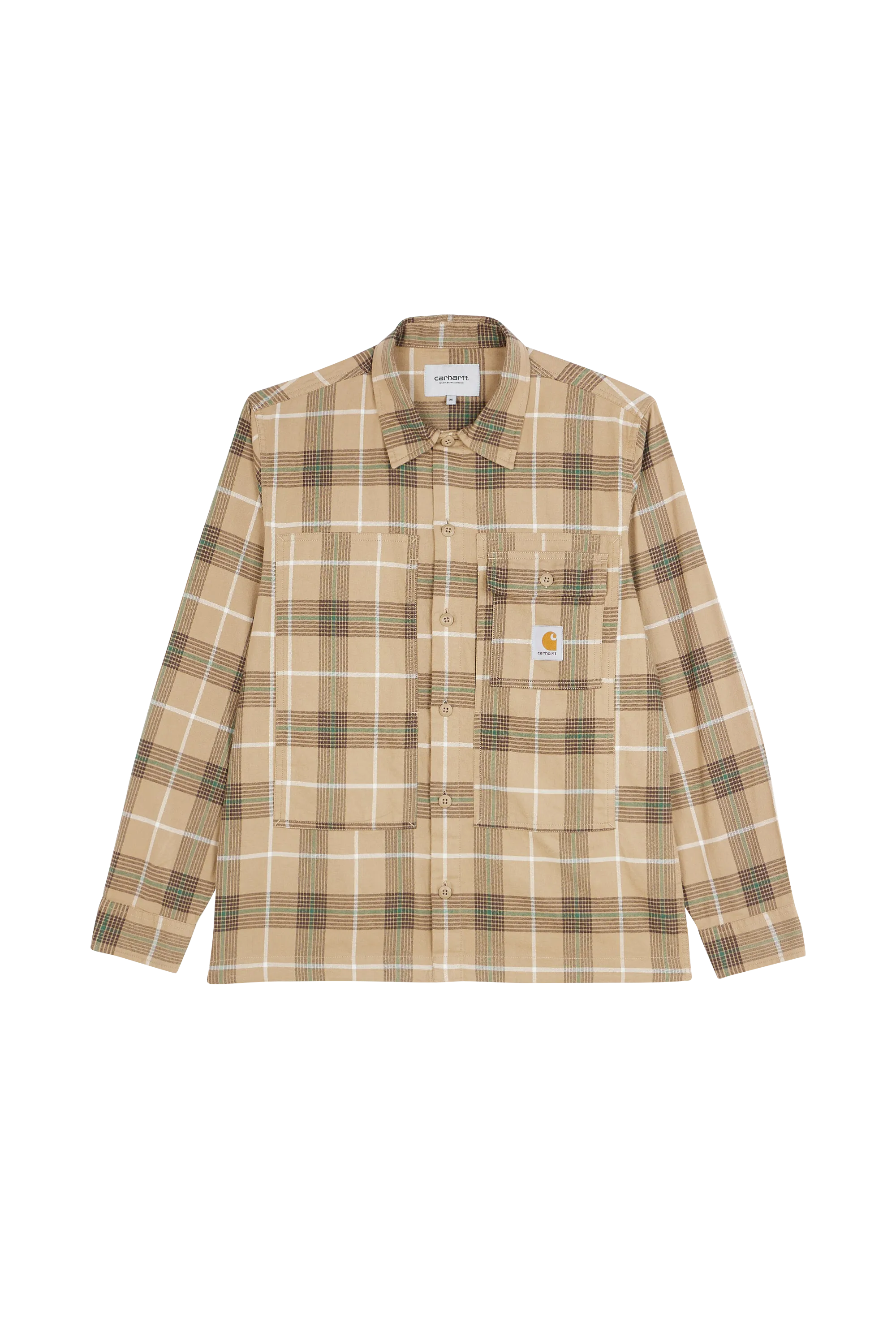 CARHARTT WIP Chemise L/S Hadley Shirt Beige