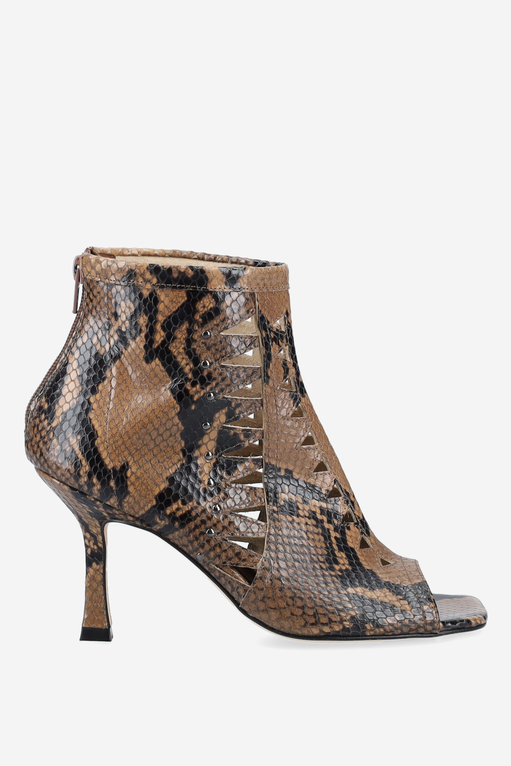 Blue light pitone heels