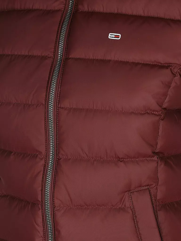TOMMY JEANS Daunenjacke Martina dunkelrot