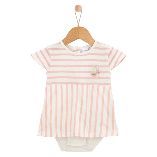 Sweet Summer robe body   Rayure rose        de               P'tit bisou