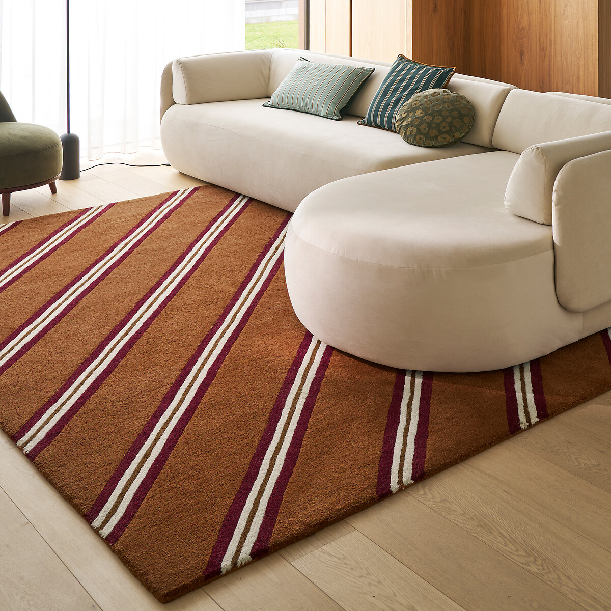 LA REDOUTE INTERIORS<br>Tapete 100% lã, Georgio