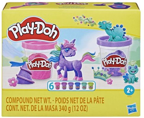 Play-Doh Sparkle Collection Klei 680 g Meerkleurig 6 stuk(s)