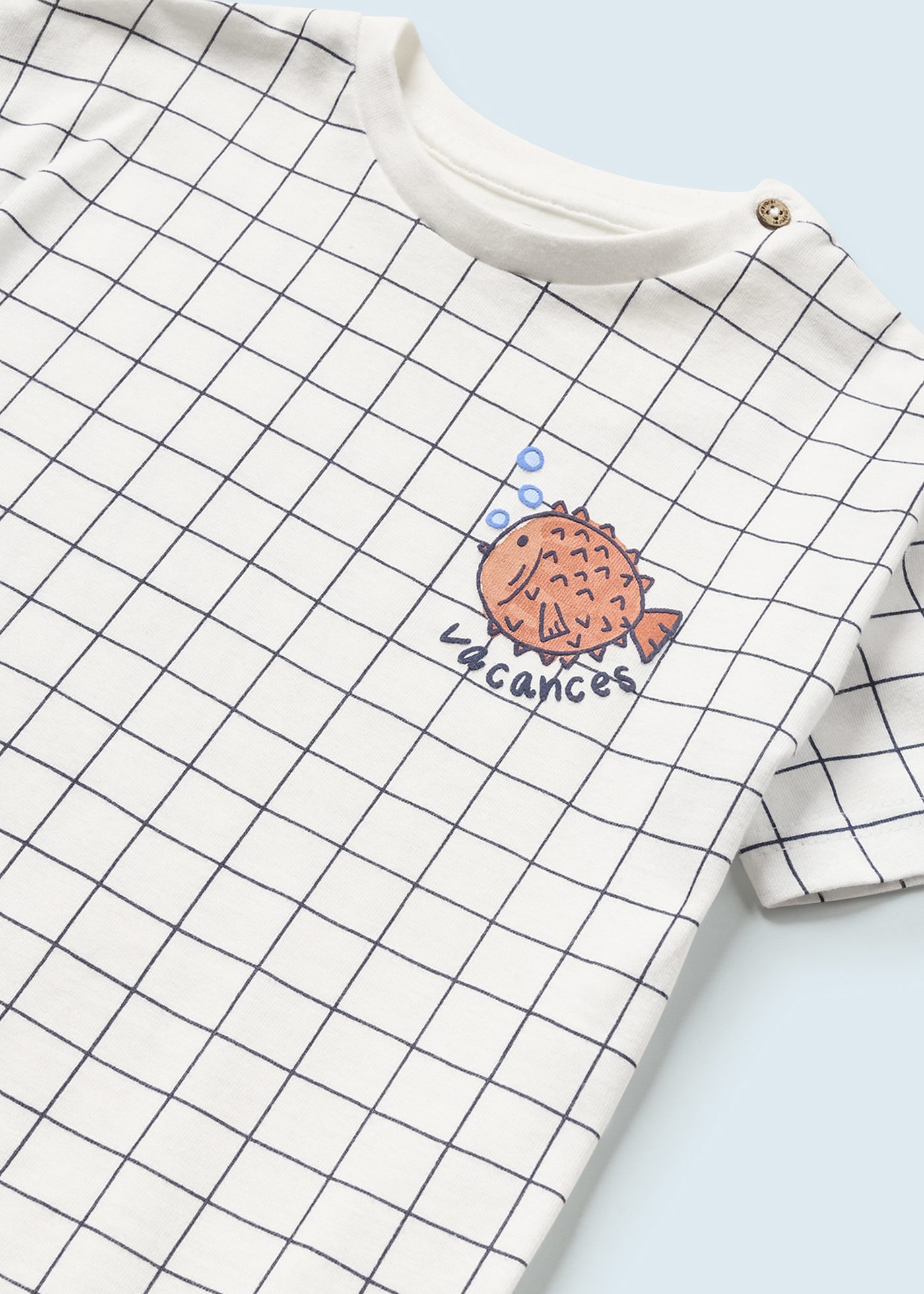 Conjunto de 3 peças em algodão sustentável para bebê
