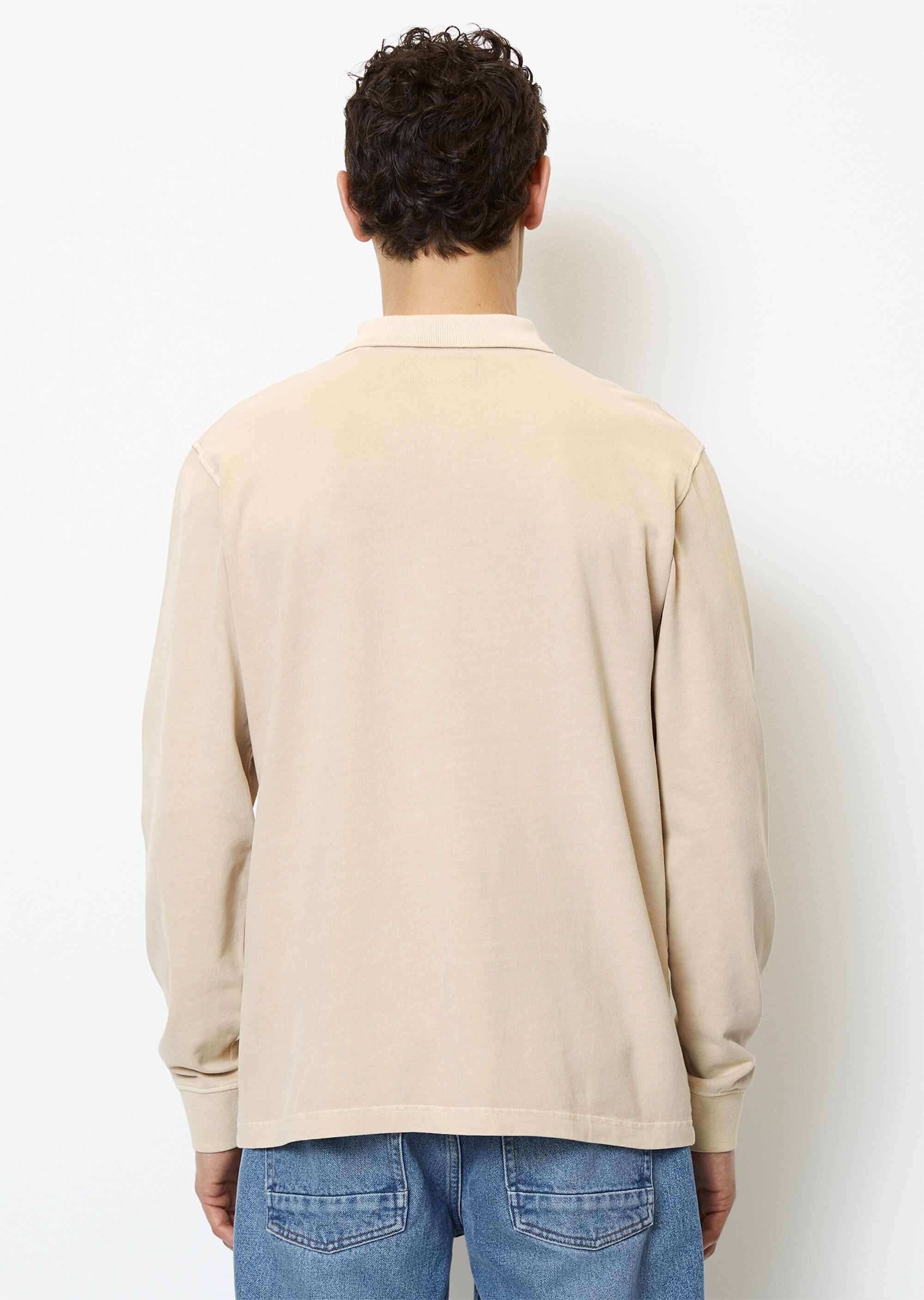 Poloshirt Jersey regular in schwerer Soft-Touch-Jersey-Qualität
