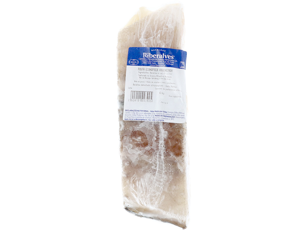 BACALHAU ULTRACONGELADA ECONÓMICO RIBERALVES KG
