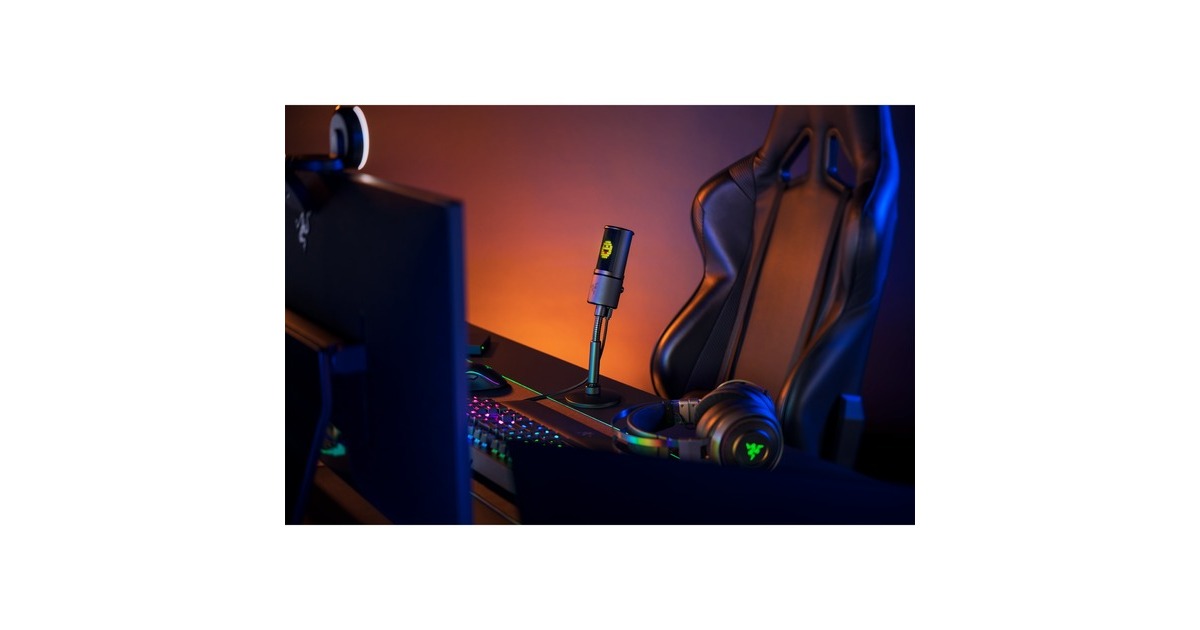 RazerSeiren Emote microfoon  (Zwart)