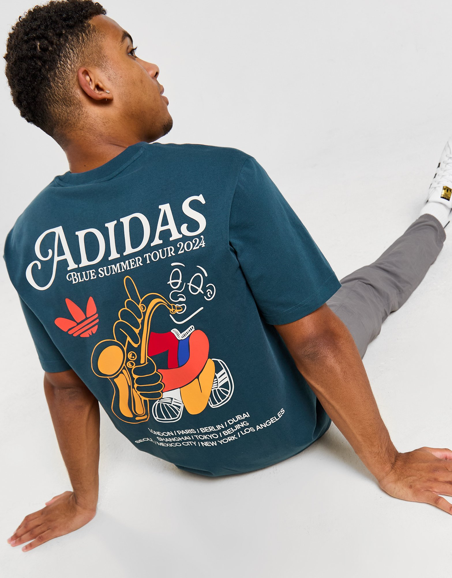 adidas Originals T-shirt Graphic Trefoil Homme