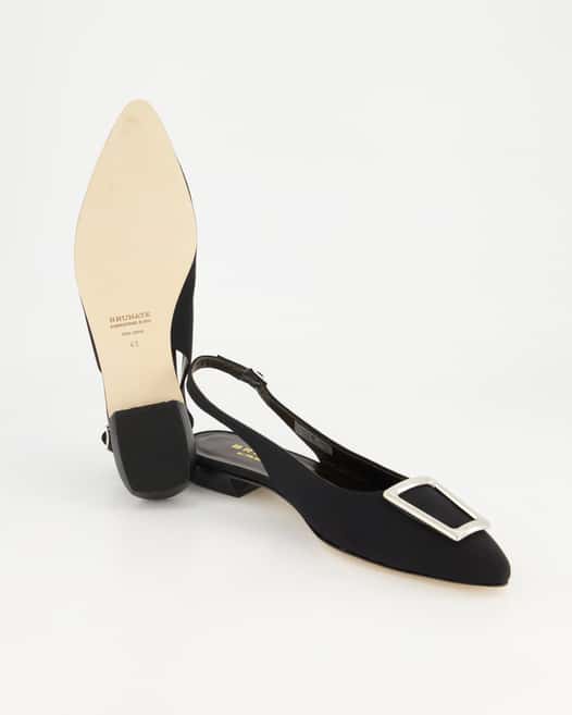 Brunate 11854 Slingpumps in Schwarz