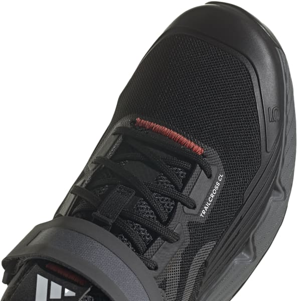 Chaussure VTT automatique FIVE TEN 5.10 TRAILCROSS CLIP-IN W CORE BLACK/GREY THREE/RED