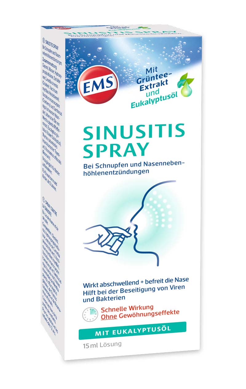 EMS Sinusitis Spray<br>15 ml, Spray, Spray, mit Eukalyptusöl